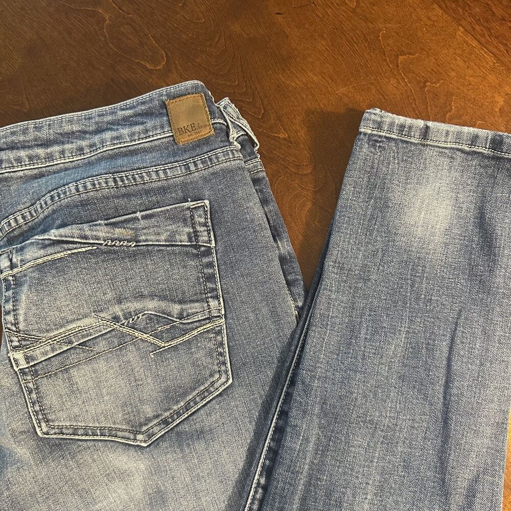 BKE Payton Skinny Jeans Women's 31R Mid Rise Medium Wash Stretch FBK301R